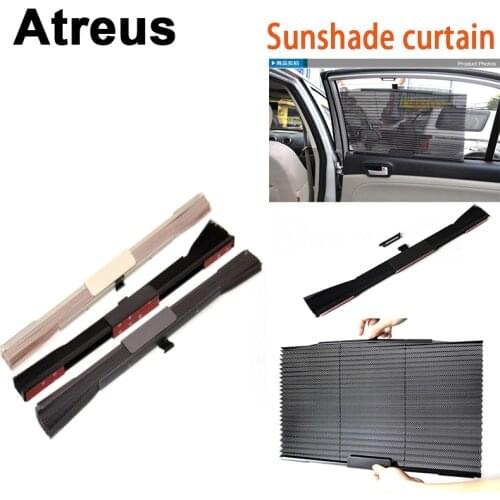 Atreus For Lexus Honda Civic Opel astra h j Mazda 3 6 Kia Rio Ceed Volvo Car Window Folding Movable Sunshade Net Curtain Sticker