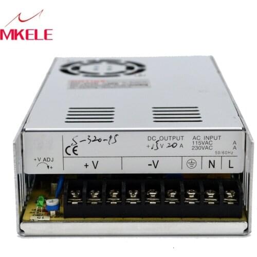 48 volt power supply 320W ac-dc converter 48v switching power supply power suply S-320-48 switching power supply 48v
