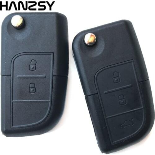 2/3 Button Car Remote key Case For changan alsvin V5 V3 CX20 CX30 Zhixiang eulove Replacement Folding Flip Key shell Fob