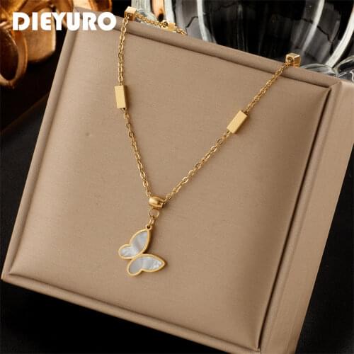 DIEYURO Gold Pendants