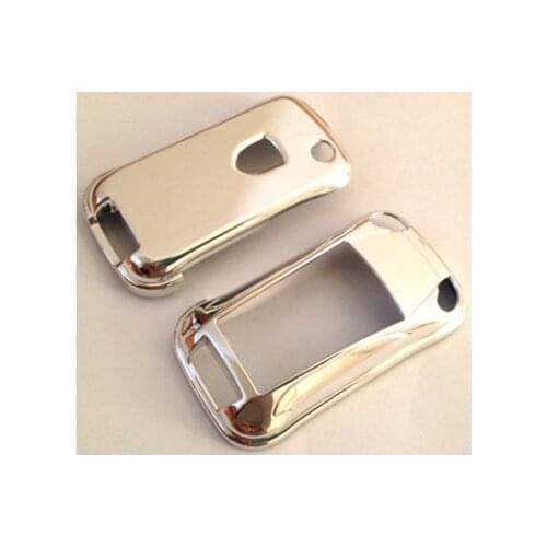 Chrome Plate Remote Flip Key Cover Case Skin Shell Cap Fob Protection for Porsche 911 997 Cayenne Boxter 987 Cayman 987 Panamera