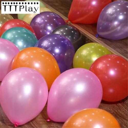 High Quality 50pcs/lot 12inch 2.8g Latex Balloons Inflatable Air Balls Wedding Birthday Party Decoration Supplies Float Balloons