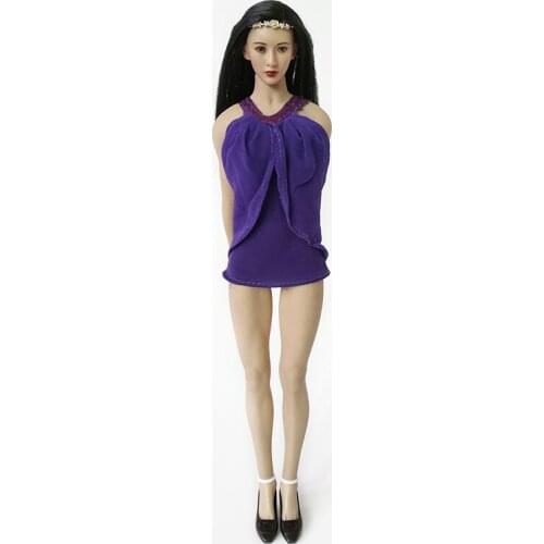 1/6 Scale Female Sexy Sheath Dress Clothing Women Sexy Bag Hip Skirt Clothes For 12" Action Figures Body Doll Toy