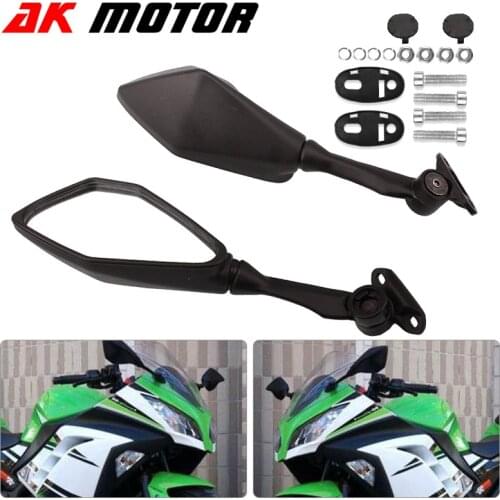 Motorcycle Side Rear View Rearview Mirrors For Kawasaki Ninja 300R/EX300 ABS Ninja ZX-6R 636 ZX6R 2013 2014 2015 13 14 15
