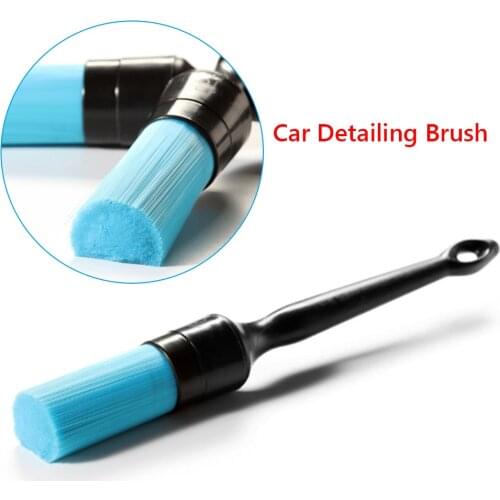 Car Detailing Brush Set Auto Brushes Wash Tool Cleaning Wheel Tire Washer Interior Dashboard Detailing Cleaner Tools