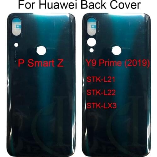 Original For Huawei P Smart Z Battery Back Cover Rear For Huawei Y9 Prime 2019 Housing Door STK-L21; STK-L22; STK-LX3 Back Cover