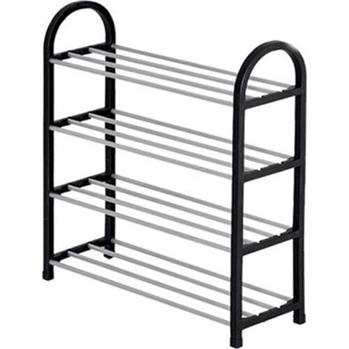 Hallway Space Saving Shoes Rack Over Multi-layer Stainless Steel Decorative Shelf Shoes Rack Shoe Rack Storage Cabinet