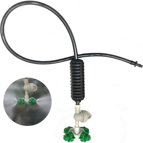 15pcs Hanging Fogger Cross Misting Sprinkler Nozzle Cooling Hanging Sprinkler For Garden Greenhouse Irrigation
