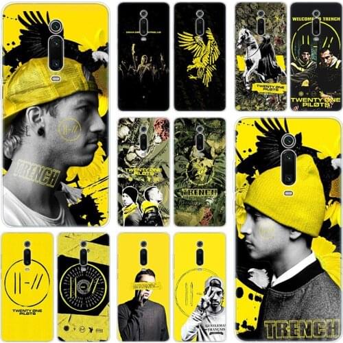 Twenty One Pilots Silicone Case For Xiaomi Mi Note 10 9T CC9 E 9 Pro A3 Lite Play Redmi Note 8T 8 8A 6 Pro 6A 4X Fashion Cover