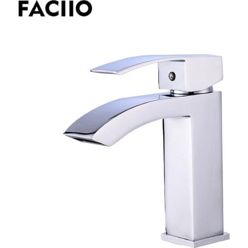 FACIIO Sink Faucet Basin Water Tap Bathroom Single Hole Bathroom Taps Single Handle Basin Faucets Mixer Torneira YD-1008