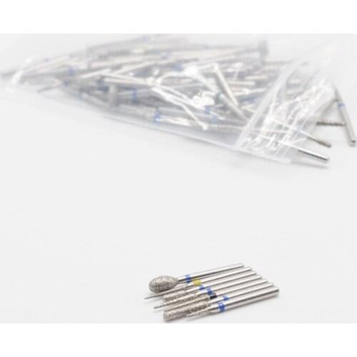 Product FG 1.6mm Diamond Burs For High Speed Handpiece 100pcs For Dentist Clinic