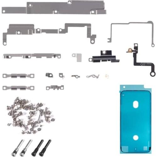 Internal Metal Plate Bracket Cover Parts For iPhone X XR XS Max Replacement Including Complete Full Screw Set and Waterproof