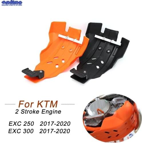 Motorcycle Engine Frame Protector Cover Guard Skid Plate For KTM EXC XCF XC XCW SX SXF SXS XCFW 250 300 2017-2020 Dirt Pit Bike