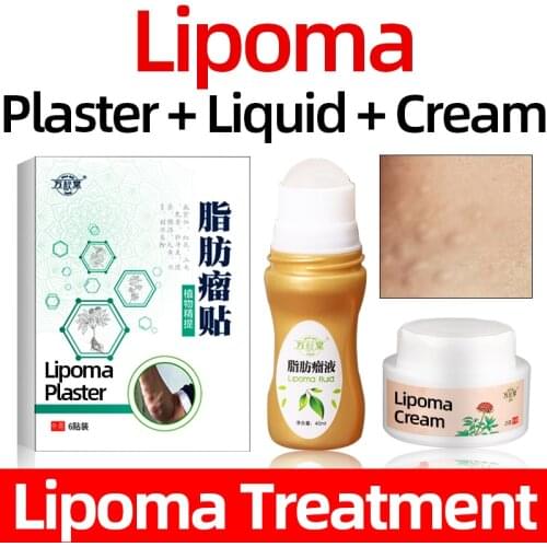 Fat Mass Lipoma Remove Patch and Anti-Lipoma Eliminate Chinese Herbal Medicine Cream