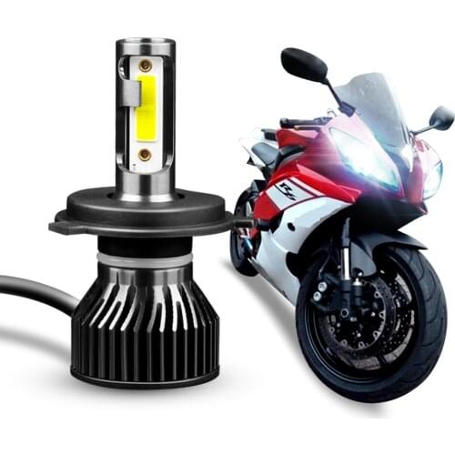 1PC H1 H4 H7 H11 Motorcycle LED Headlight 35W 6000K White Lamp Fog Lights COB Led Bulbs Front Light Headlamp for Moto Spotlights