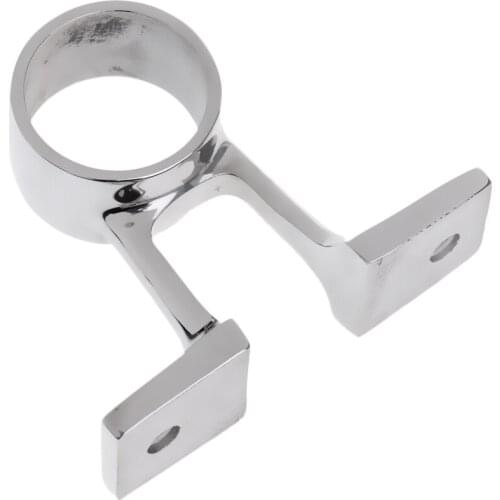 2 Pieces Stainless Steel Marine Boat Center Bracket Railing Fitting Accessories