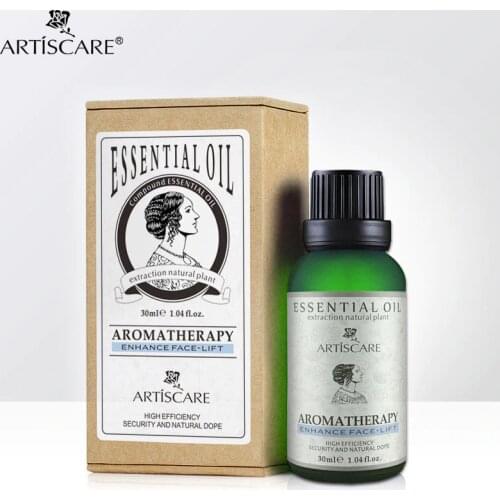 ARTISCARE essential oils for face lift and burn fats facial lifting firming slimming shaping face 100% natural essential oils