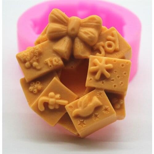 C534 product 2016 mould DIY Christmas cake mold silicone mold