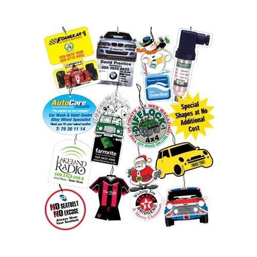 Fedex IE Free shipping,2017 newly design cherry card paper air freshener