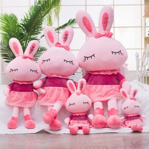 Rabbit Dolls Plush Classical Rabbit Toy Amuse Rabbit Kawaii Plush Pillow for Kids Friend Girls Cute Animal CC50MR