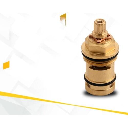 50mm Long 1028-50-8 All Copper Body Quick Opening Copper Valve Core Bath Shower Small Diverter