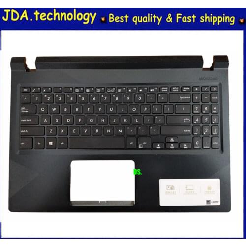 MEIARROW 96%New/Orig Upper case for ASUS X560 YX560 YX560UD X560UD palmrest upper cover US keyboard,100%tested