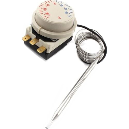 Freezer -30~+30℃ AC 250V 16A AC380V Temperature Capillary Thermostat
