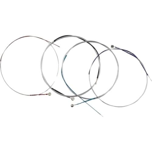 A Set of Violin Strings E-A-D-G Steel Core for Violin Parts Accessories