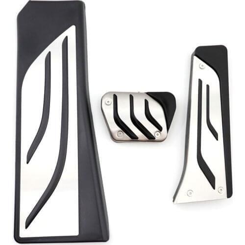 It Is Suitable For BMW 11-17 Five Series Accelerator Pedal, And The Original Stainless Steel Anti-skid Accelerator Brake Pedal