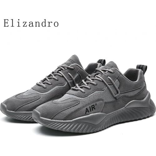 High-Quality Summer New Style Breathable Korean Style Trendy Mesh Sports Mens Shoes All-Match Casual Running 39-44