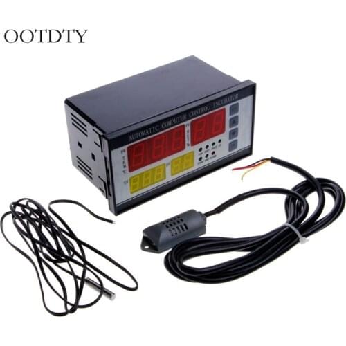 XM-18 Incubator Hatching Machine Parts Automation Controller With Temperature And Humidity Sensor (with Plug Connector) 4 screen