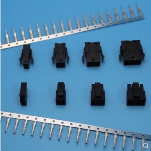 1set terminals connectors 2Pins4P6P8P9P10P12Pin14p16pins22pins24pins 3.0mm space pitch connectors double sides