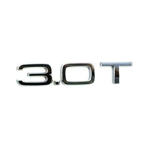 10PCSX3D Plastic 3.0T Car Sticker Emblem Badge Embleme Emblema Logo