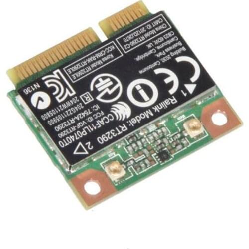 150Mbps 2.4Ghz Ralink RT3290 802.11b/g/n Wireless Wlan WIFI + Bluetooth BT 4.0 half Mini PCI-E Card For HP CQ58 M4 M6 4445S DV4