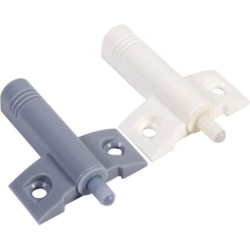 10PCS Gray White Kitchen Cabinet Door Stop Drawer Soft Quiet Close Closer Damper Buffers For Furniture Hardware