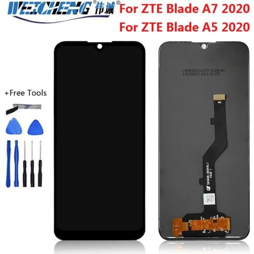 For ZTE Blade A7 2020 LCD Display+Touch Screen Digitizer Sensor Assembly For ZTE Blade A5 2020