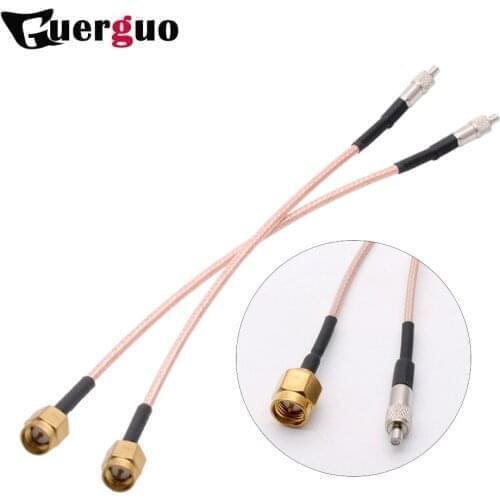 Customized RF TS9 Female Straight to SMA Male Plug RG178 Coaxial Pigtail Cable Assembly TS9 to SMA RF Connector Extension Cable