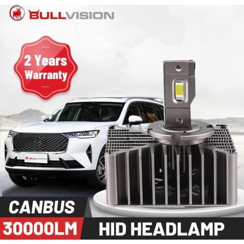 Bullvision D5S HID Headlights 30000LM CSP Chips D1S D2S D3S D4S D8S D1R D2R D3R 6000K 70W 12V Auto Xenon Bulbs Canbus Error Free