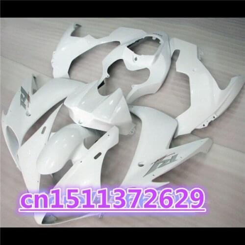 Injection mold 100%new Fairing kit for YZF R1 04 05 06 YZF-R1 04-06 YZF1000 white full YZF R1 2004 2005 2006 fairing parts-D D