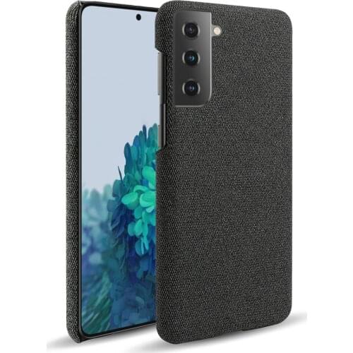 Luxury Cloth Business Case For Samsung Galaxy S21 FE S20 Plus Note 20 Ultra 5G Funda Slim Hard PC Cover For SAM S21+ S21fe Capa