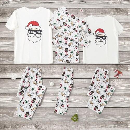 Family clothes Christmas Pajamas Family Kids Adult Family Pajamas Set Striped Sleepwear Nightwear Costume Baby Romper Pijama