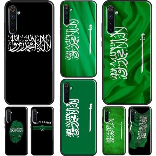 Saudi Arabia Flag Case For OnePlus 9R 8 9 Pro 7T 8T Nord Coque For Realme 8 Pro 6 7 Q3 Pro C3 C11 C15 GT Neo