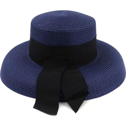 Straw hat big brim women summer outdoor travel beach vacation seaside sun hat sunhat bucket hat 2020