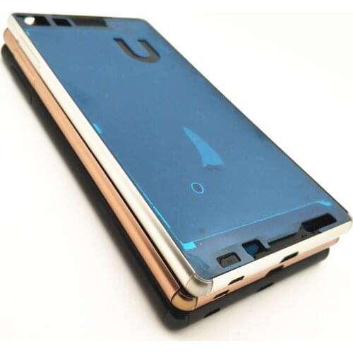 Middle Frame For Sony Xperia Z4 Z3 Plus E6553 Single Card Frame Bezel LCD Housing Mid Faceplate + Side Button + Dust Plug Cover