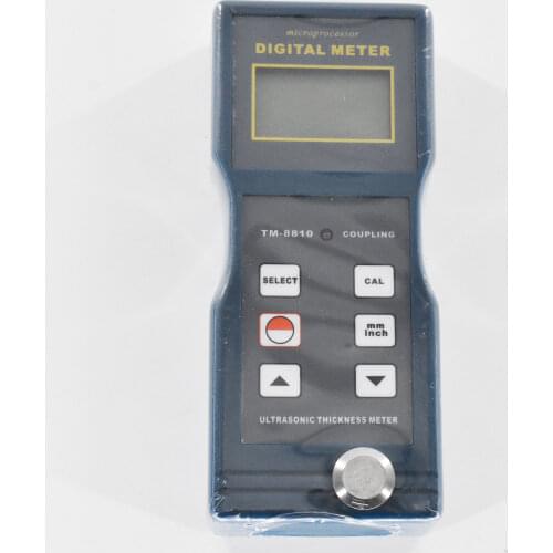 High resolution Ultrasonic Thickness Meter TM-8810 11 kinds of materials Steel Aluminum Cast Iron thickness tester