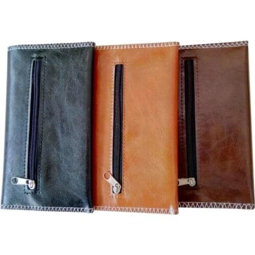 PU Leather Tobacco Pouch Bag Case Portable Cigarette Rolling Pipe Tobacco Case Wallet Bag Tip Paper Holder Bag