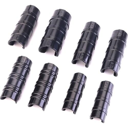 RBCFHl 30PCS Greenhouse Frame Pipe Tube Clip Film Net Shade Sails Clamp 20/22/25/32MM Lamination Pressing Fixed Card Buckle