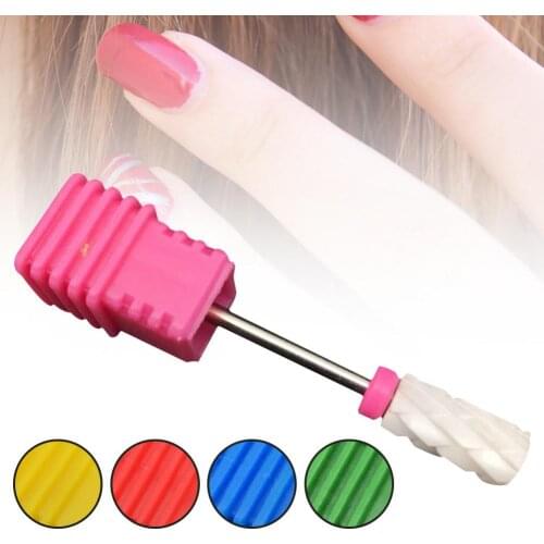 50% Hot Sale Flat End Nail Drill Bit Cuticle Gel Removing Manicure Pedicure Machine Accessory