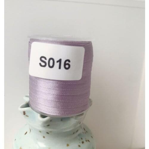 S016 A Roll Wholesale 2mm-36mm 100% Pure Silk Embroidery Ribbons Handcraft Supply Double Faced Thin Taffeta Silk Ribbon