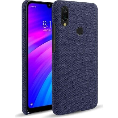 For Xiomi Redmi 7 6.26" M1810F6LG M1810F6LH Coque Cloth Cases for Xiaomi Redmi 7 Case Redmi7 Slim Retro Cloth Hard Phone Cover
